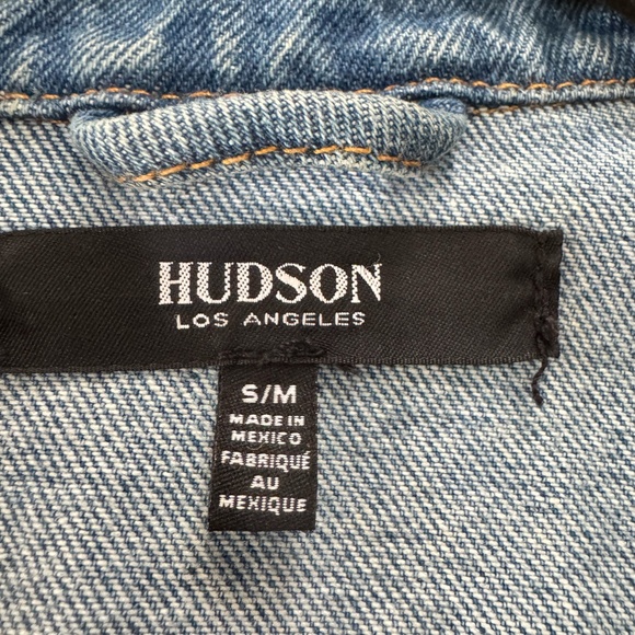 Hudson Classic Trucker Denim Jacket – Size S/M – Medium Blue Tahoe – Like New - Picture 8 of 11